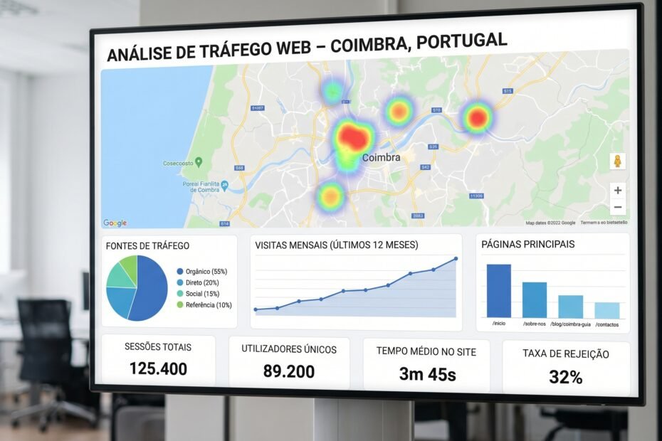 Como Analisar o Tráfego do Seu Website em Coimbra e Otimizar a Sua Presença Online (Guia Prático)