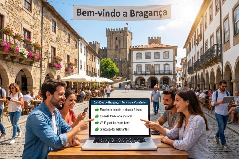 Como Usar a IA para Responder a Comentários Online e Impulsionar o Seu Negócio Local em Bragança