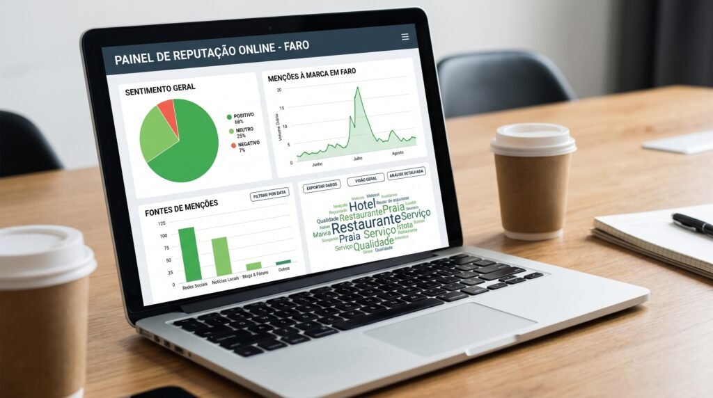 Guia Prático: Como Monitorizar e Melhorar a Reputação Online da Sua Empresa em Faro (e Atrair Mais Clientes)