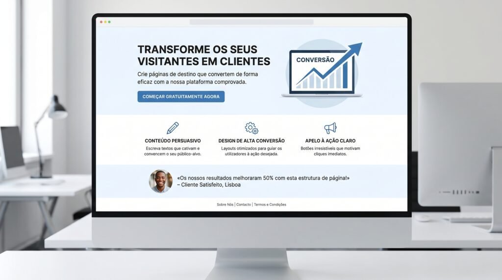 Landing Pages de Alta Conversão em Portugal: Guia Prático para Atrair Clientes Locais